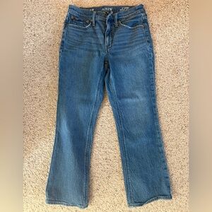 J. Crew Women's Cropped Blue Jeans